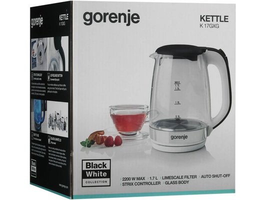 Чайник электрический GORENJE K17GXG